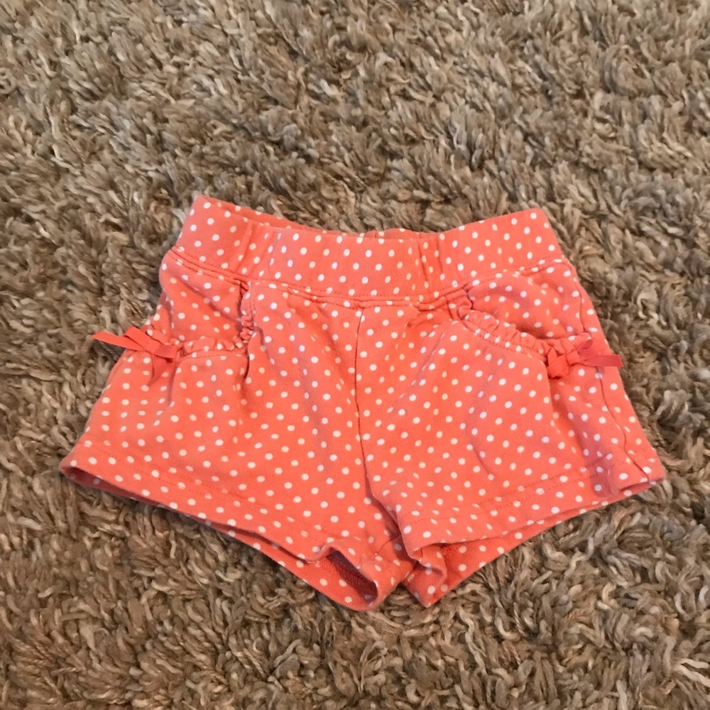 3/$9 Gymboree Baby Girls 12-18M Polka Dot Shorts
